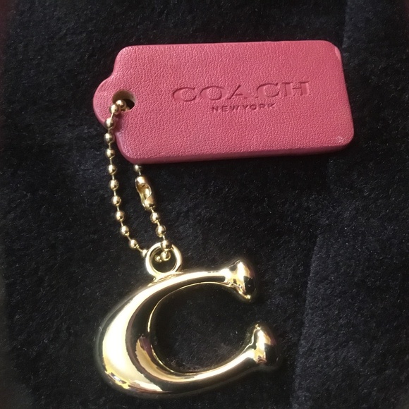 Coach Accessories - Coach C charm & Coach Tag